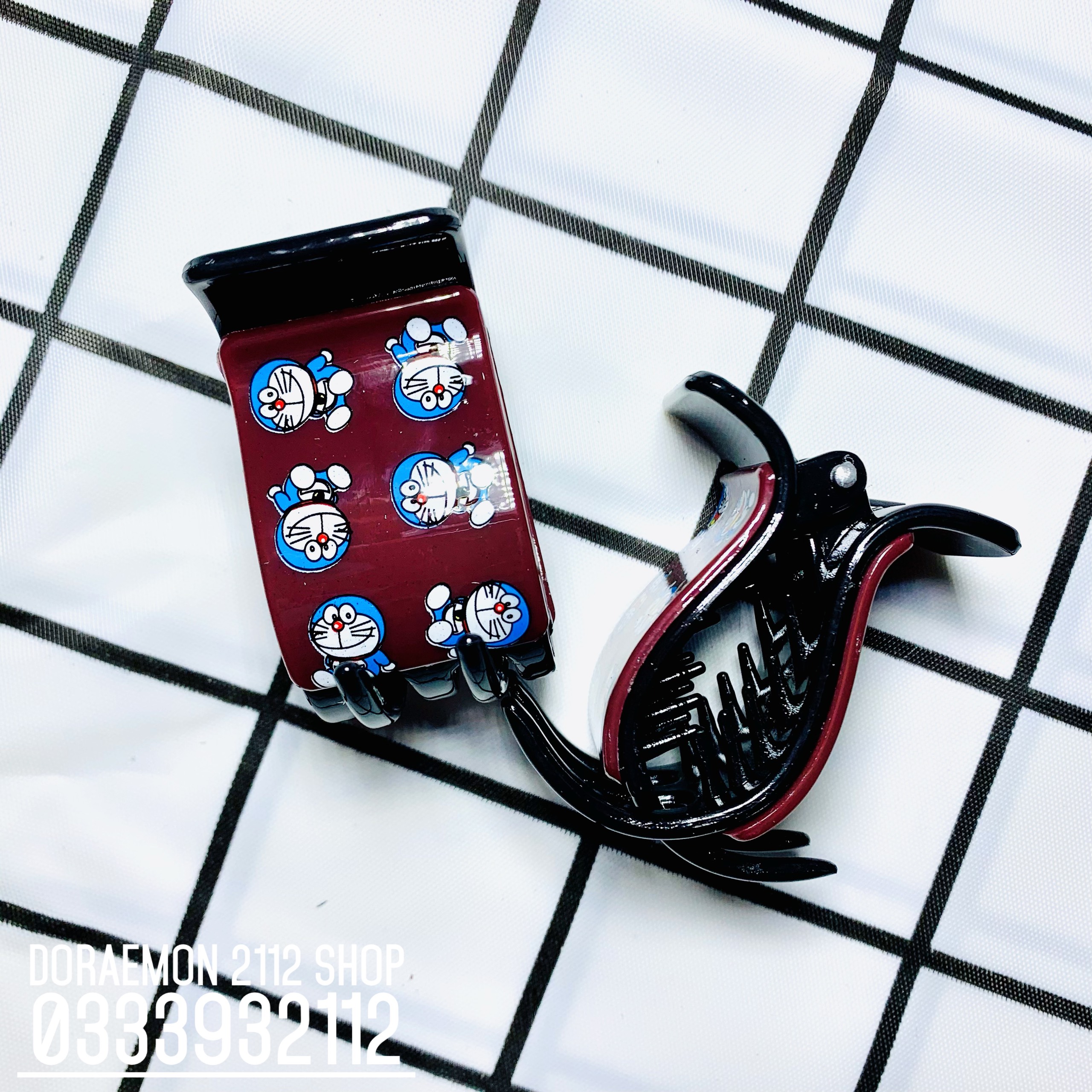 KẸP TÓC CÀNG CUA 5 RĂNG DORAEMON
