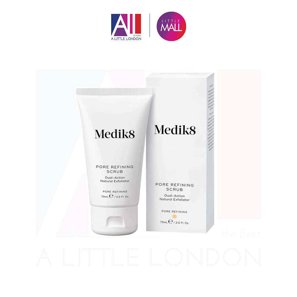 Tẩy da chết Medik8 Pore Refining Scrub - 75ml (Bill Anh)