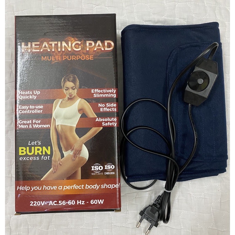 Đai Quấn Nóng Giảm Mỡ Heating Pad Nanocare (Đai Đôi)