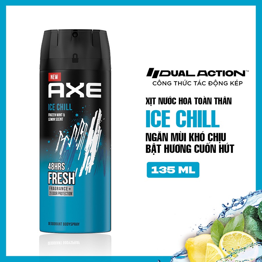 [HCM] Axe Xịt Ngăn Mùi Toàn Thân Đủ Mẫu