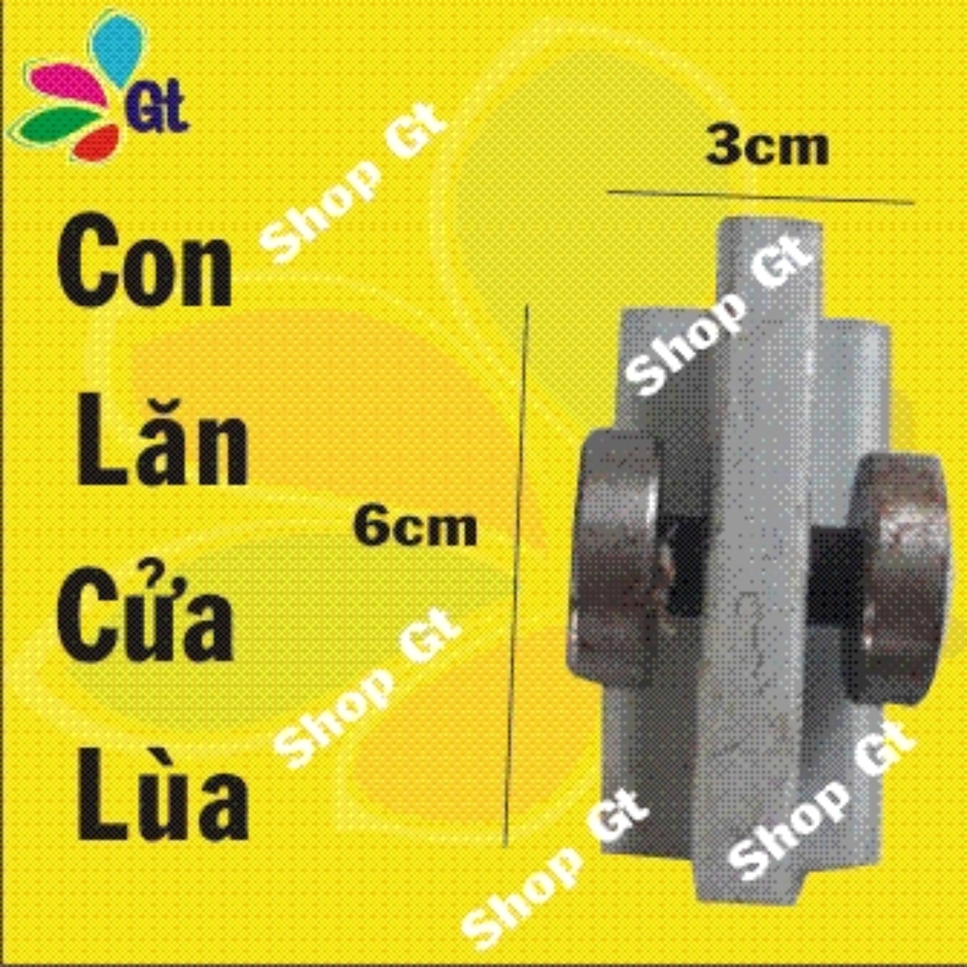 (Shop Gt19) 2 Con lăn cửa lùa, cửa kéo,