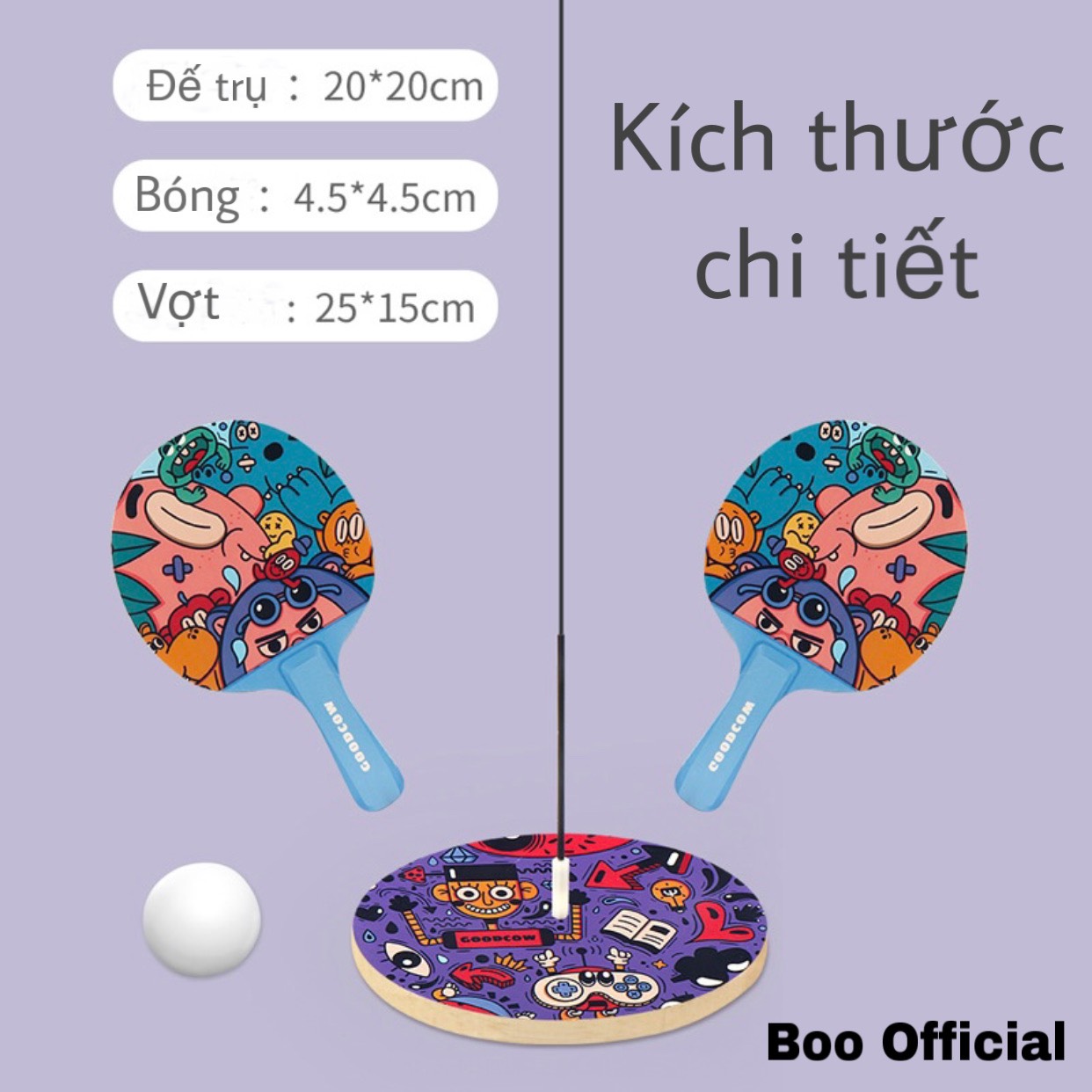 BÓNG BÀN LUYỆN TẬP PHẢN XẠ CHO MỌI LỨA TUỔI