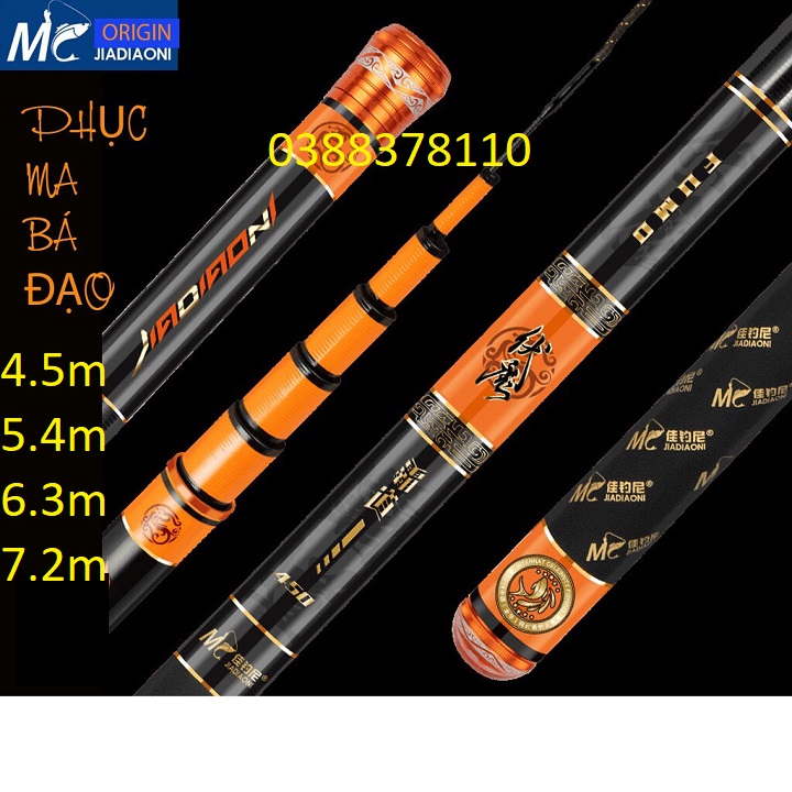 Cần câu tay mc phục ma bá đạo 6h