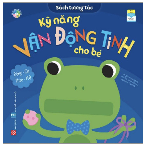 Fahasa - sách tương tác - kỹ năng vận động tinh cho bé