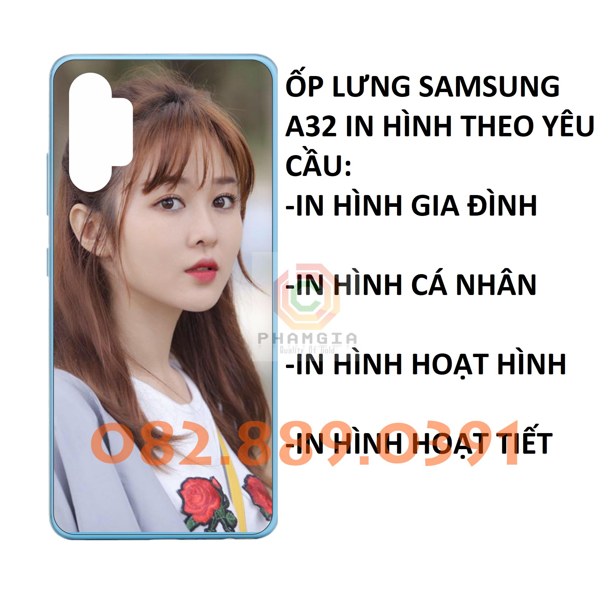 Ốp lưng Samsung A32 4G (SM-A325F/DS) / 5G / A52 / A72 in hình theo yêu cầu