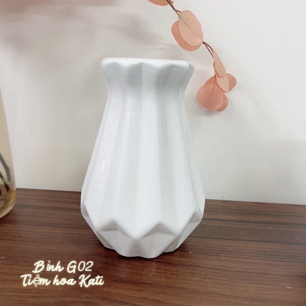 [Tặng kèm dây thừng] Bình gốm đẹp Bình gốm cắm hoa Vintage