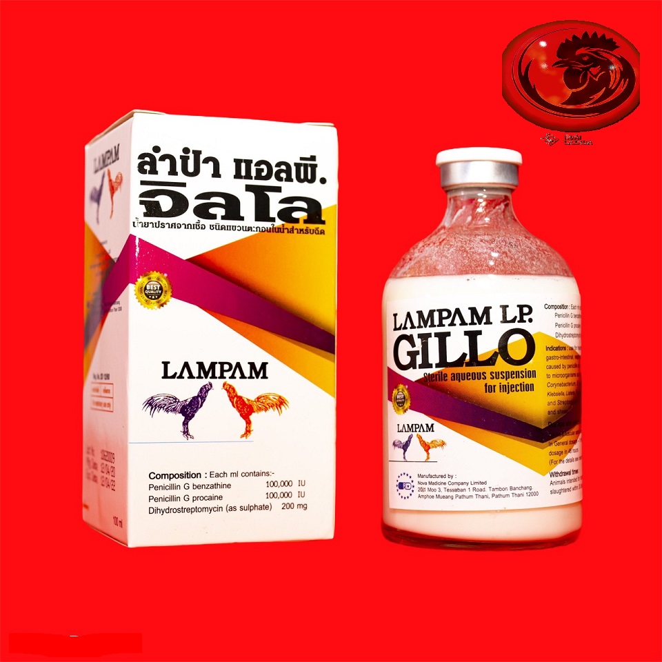 GILLO trị tang, khò khè, phân xanh trắng gà đá 1 LỌ 100 ML