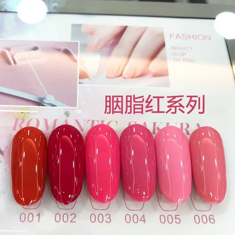[HCM]Sơn gel AS - màu đỏ hồng mã RH