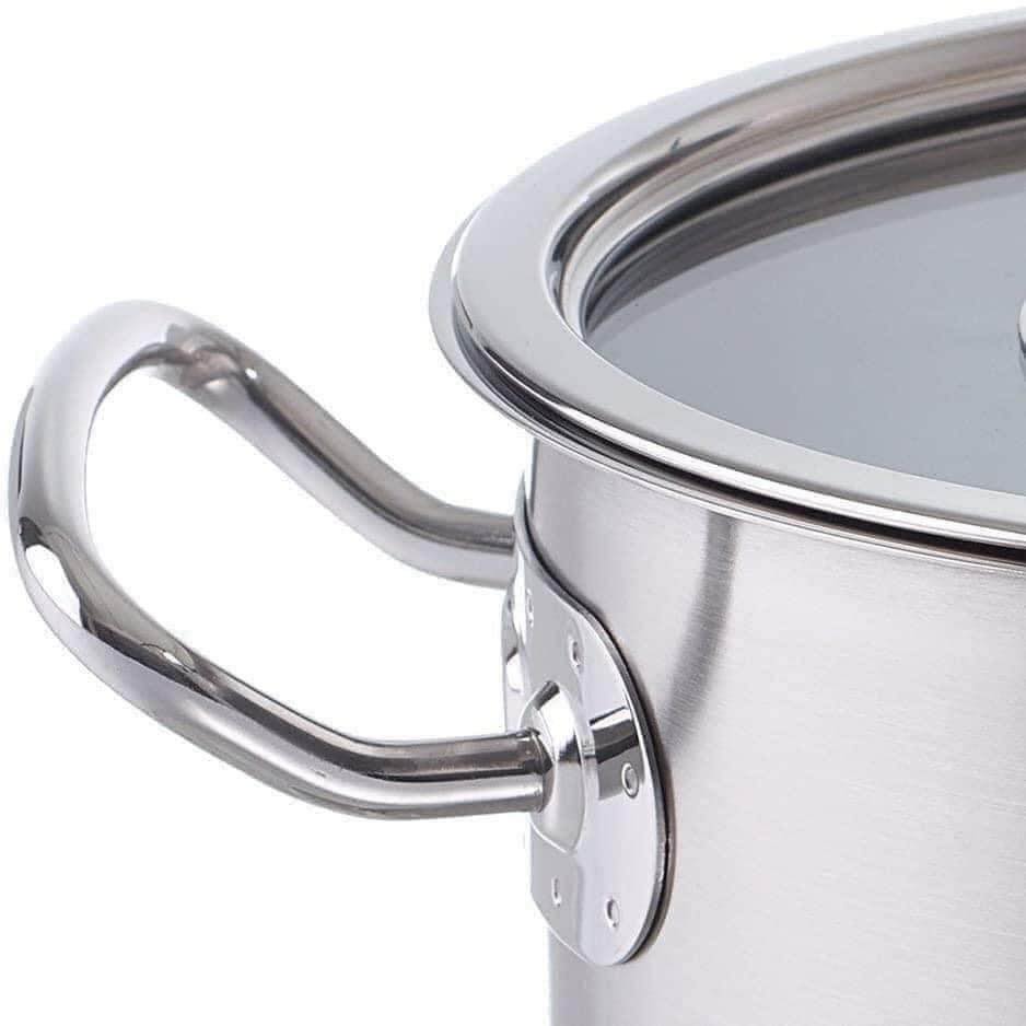 Bộ Nồi Fissler Original Profi (Nắp Vung Thép, Đáy 5 Lớp)