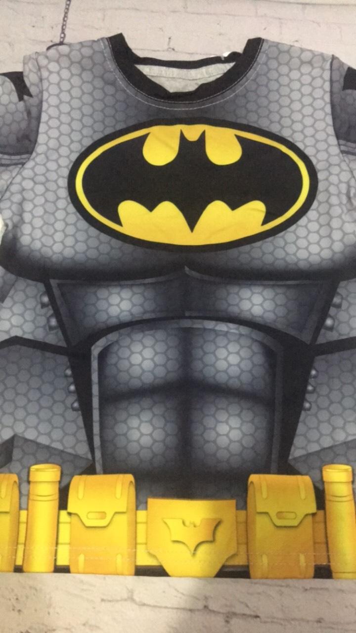 [HCM]Bộ lửng 3D batman cơ bắp bé trai LV3