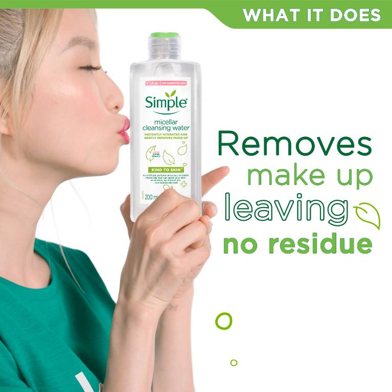 Nước Tẩy Trang Simple Dành Cho Da Nhạy Cảm 200ml