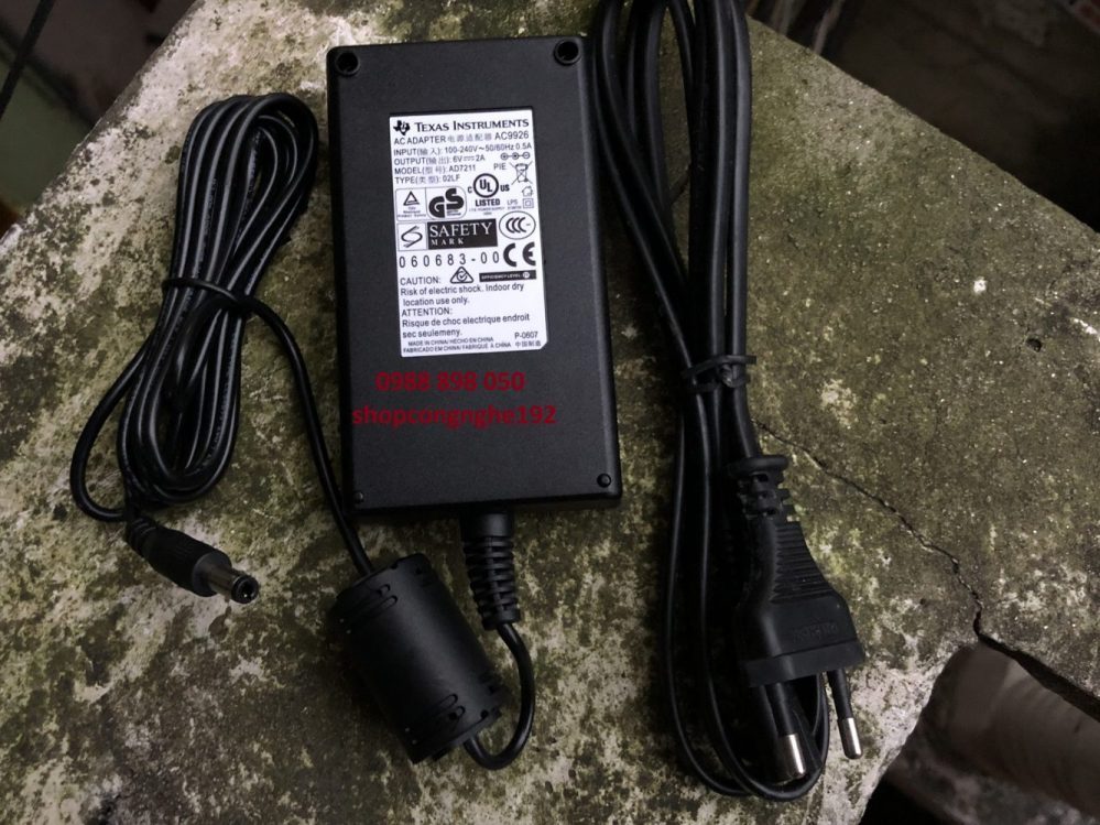 Adapter DC 6v 2a