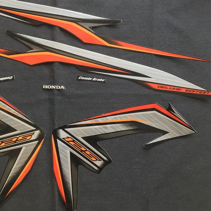 Bộ tem xe AIRBLADE 2014 TRẮNG XÁM ( MÀU TRẮNG CHỮ ĐỎ )