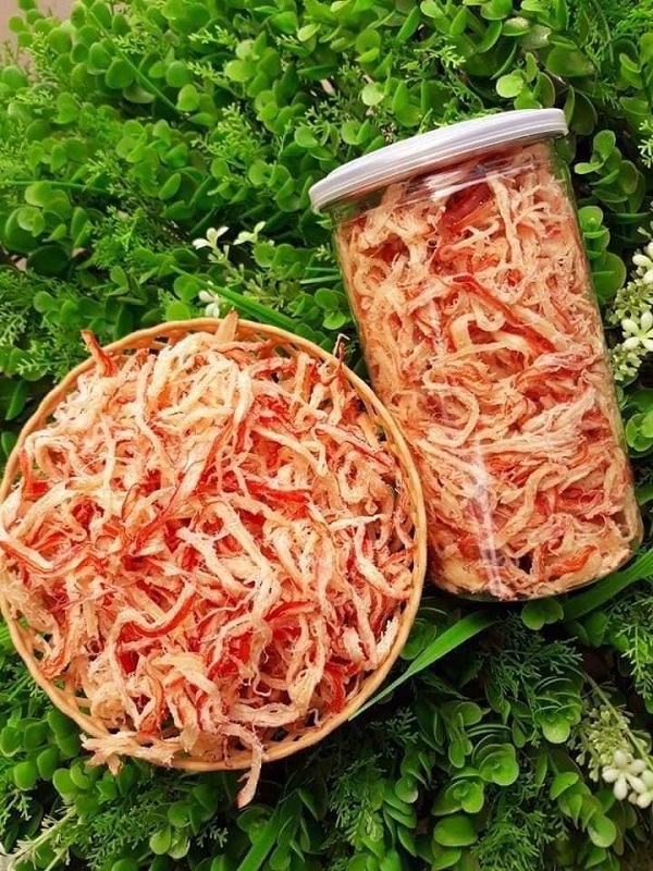 [HCM]100g Mực hấp nước dừa loại ngon