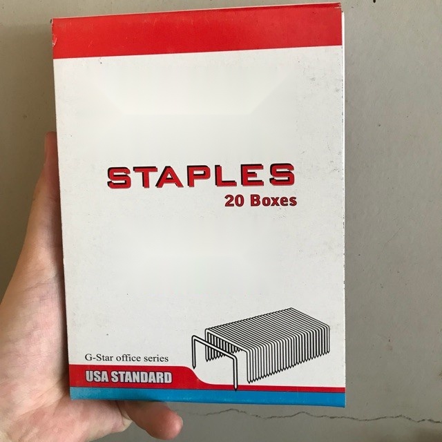 1 HỘP Kim bấm số 10 G*STAR (1 hộp 1000 kim)