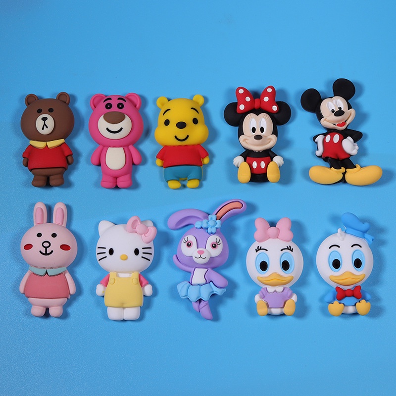 Hình Sticker Cute 3D Siêu To 2,8x4cm (Được Chọn Mẫu)