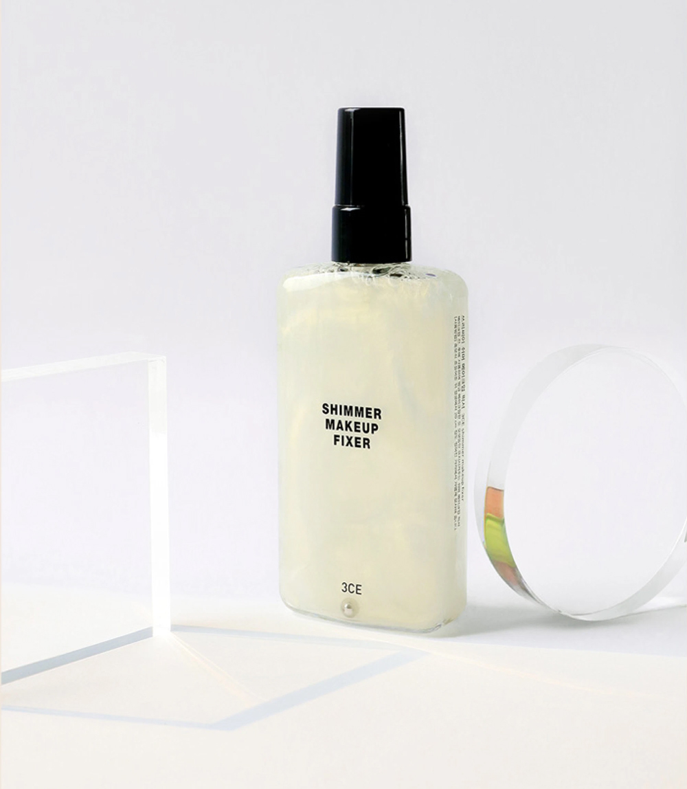 Xịt Khoáng Nhũ 3CE Cố Định Lớp Trang Điểm Và Tạo Sự Căng Bóng Shimmer Makeup Fixer 95ml