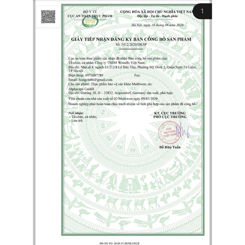 MULTI WON - Complete A- Z (With Lutein + Q10) - Chăm sóc sức khoẻ toàn diện.