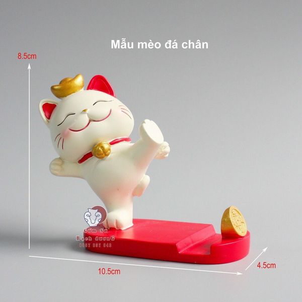 GIÁ ĐỠ ĐIỆN THOẠI MÈO THẦN TÀI MAY MẮN