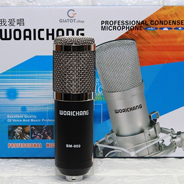 Micro thu âm BM900 Studio cao cấp Woaichang