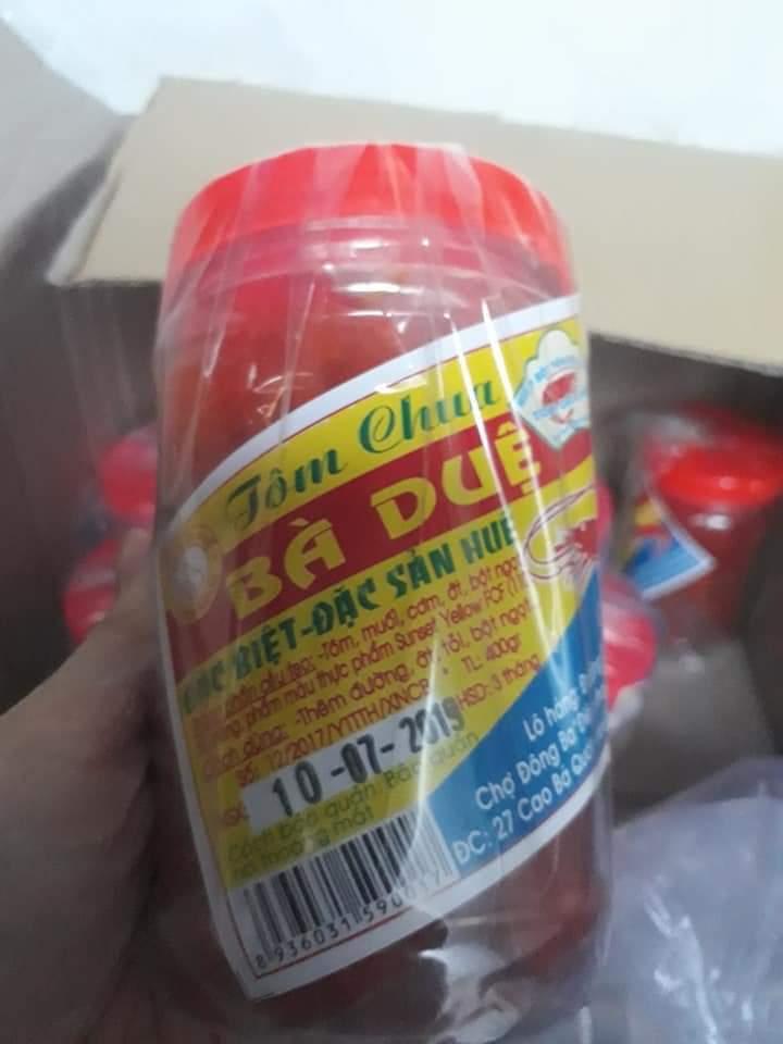 Tôm chua huế Bà Duệ loại 1