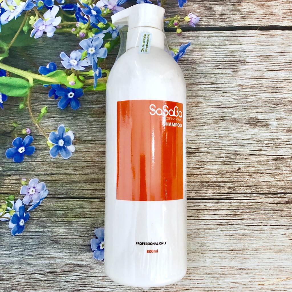 Sasaba Restorative Shampoo Round 500ml - Bottle