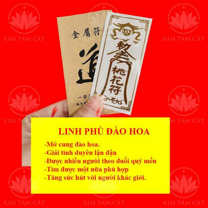 Linh phù ĐÀO HOA CHỐNG Ế