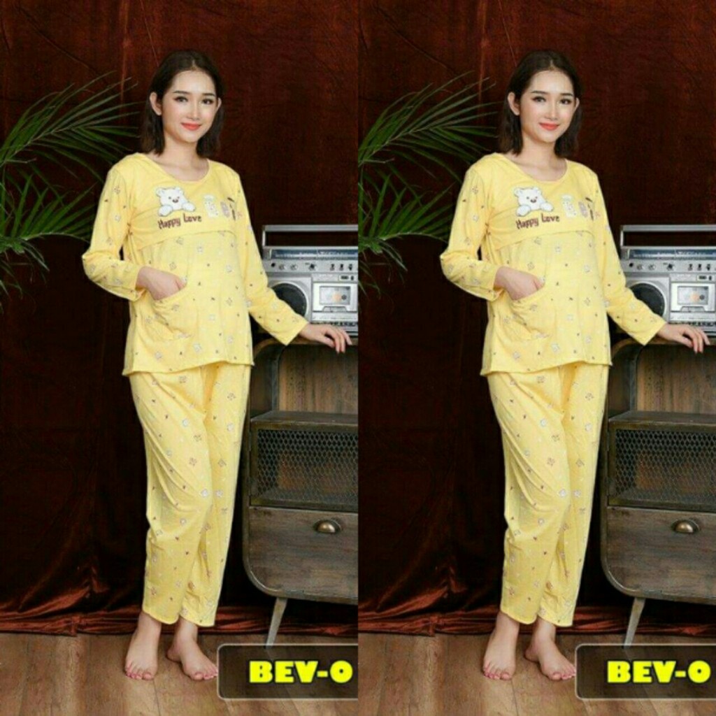 Bộ đồ bầu sau sinh thời trang mặc nhà