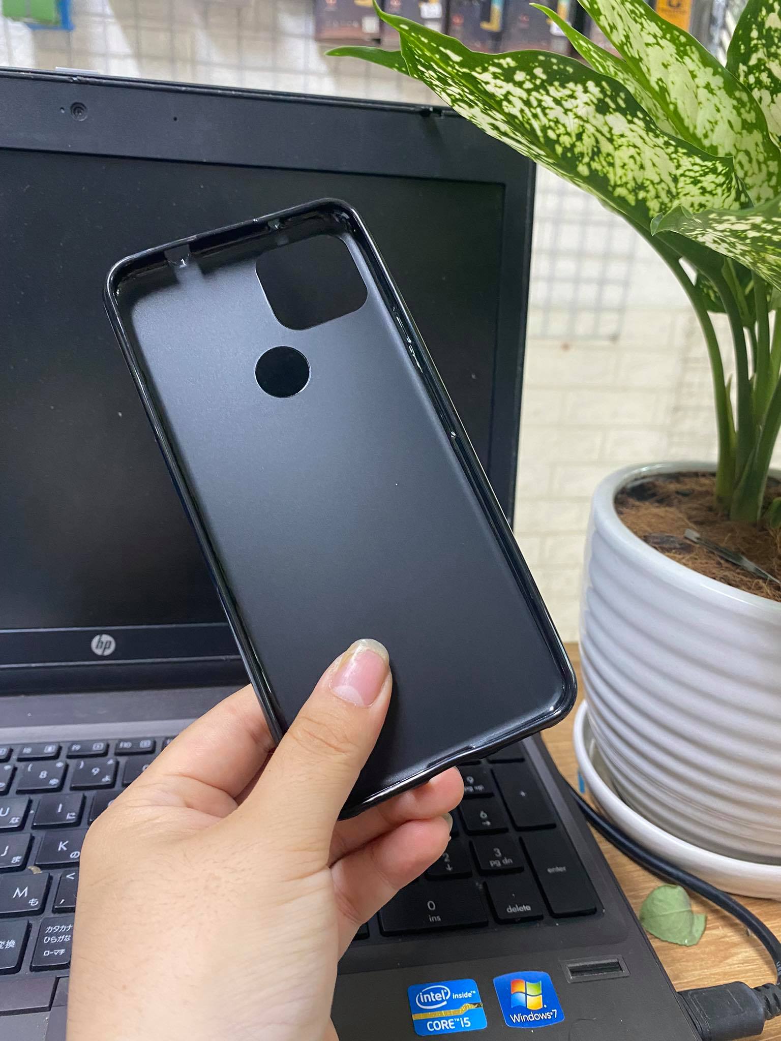 Ốp silicon cho điện thoại Google Pixel 5A