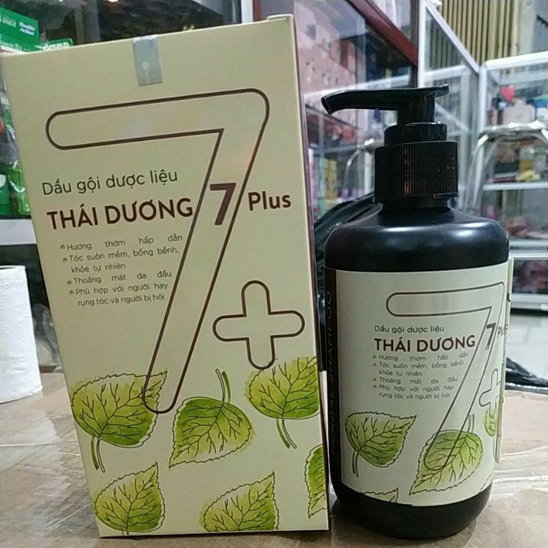[HCM]DẦU GỘI GIẢM RỤNG VÀ GIÚP MỌC TÓC THÁI DƯƠNG 7 PLUS 250MLTÓC MƯỢT KO CẦN DẦU XẢ
