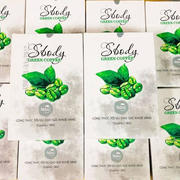 [HCM]Combo 5 hộp nấm sbody green coffee