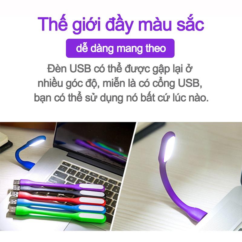 [HCM]Đèn LED USB siêu sáng với đầu cắm nguồn USB (màu ngẫu nhiên)