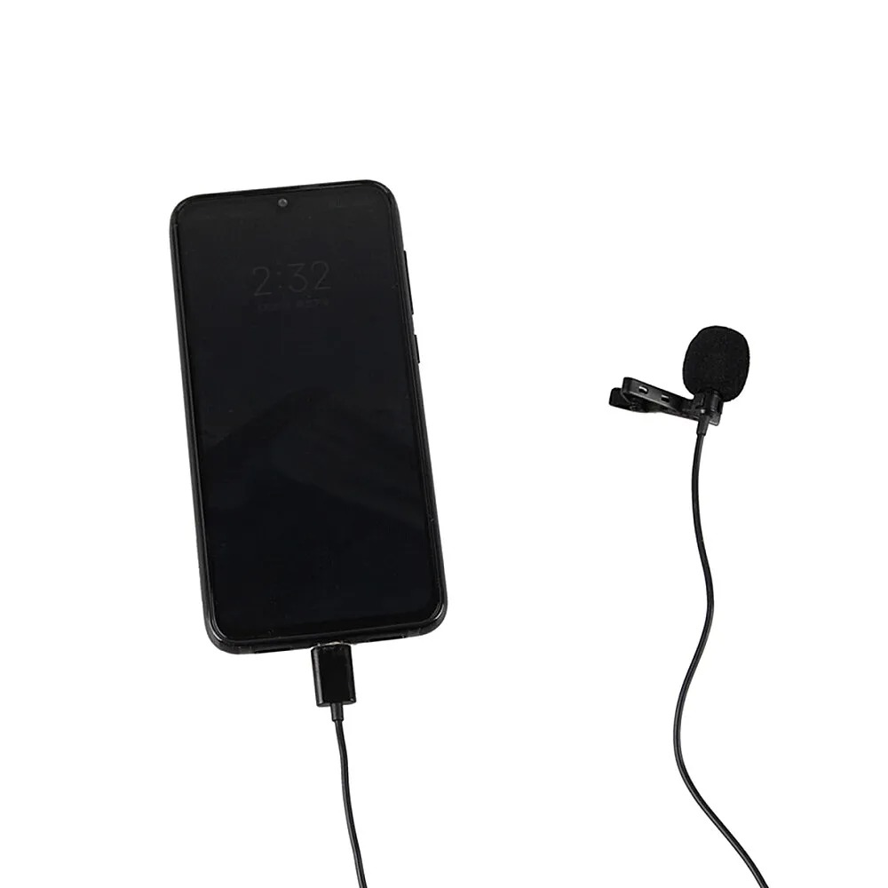 Micro Thu Âm Cài Áo JH 042 Type C Mini cho điện thoại Android
