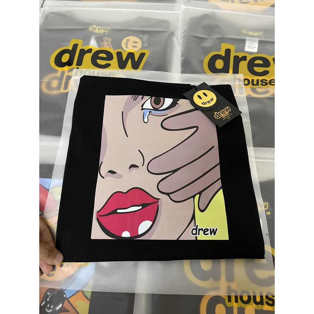 Áo Thun Drew House Crying Girl FULL TEM TAG (Free Ship)