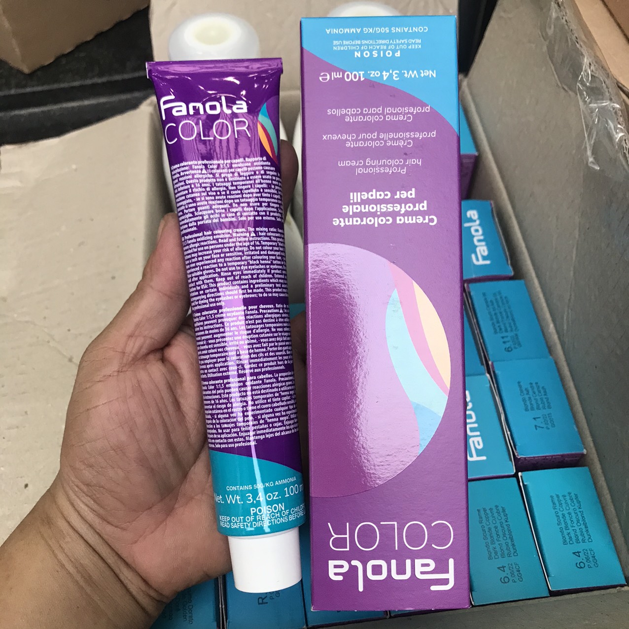 Thuốc nhuộm tóc cao cấp FANOLA COLOR PROFESSIONAL 100ml ( Italia )