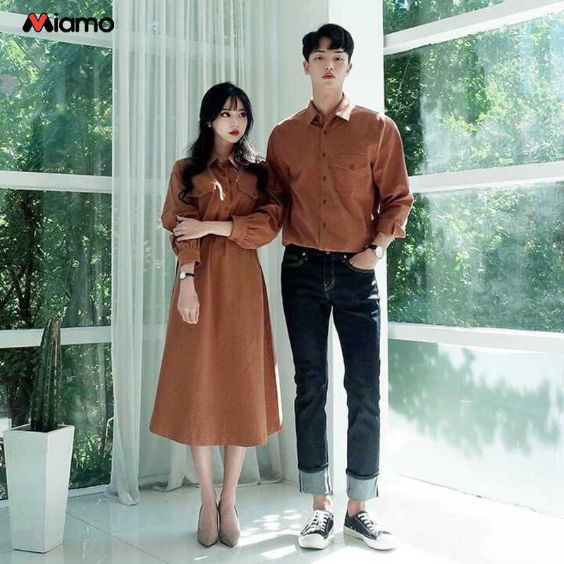 Đồ đôi nam nữ nữ thiết kế sơ mi dễ thương thời trang Miamo TN33 (Kèm ảnh thật)