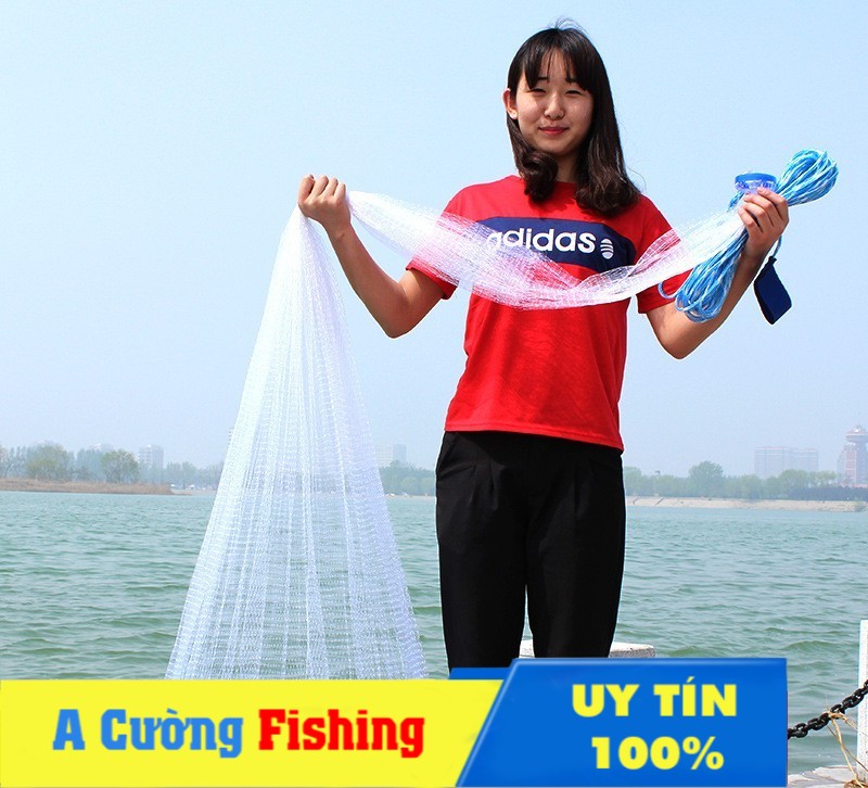 Chài rút cước đĩa bay thái lan cao cấp, chài đánh cá, chì đúc đủ sai
