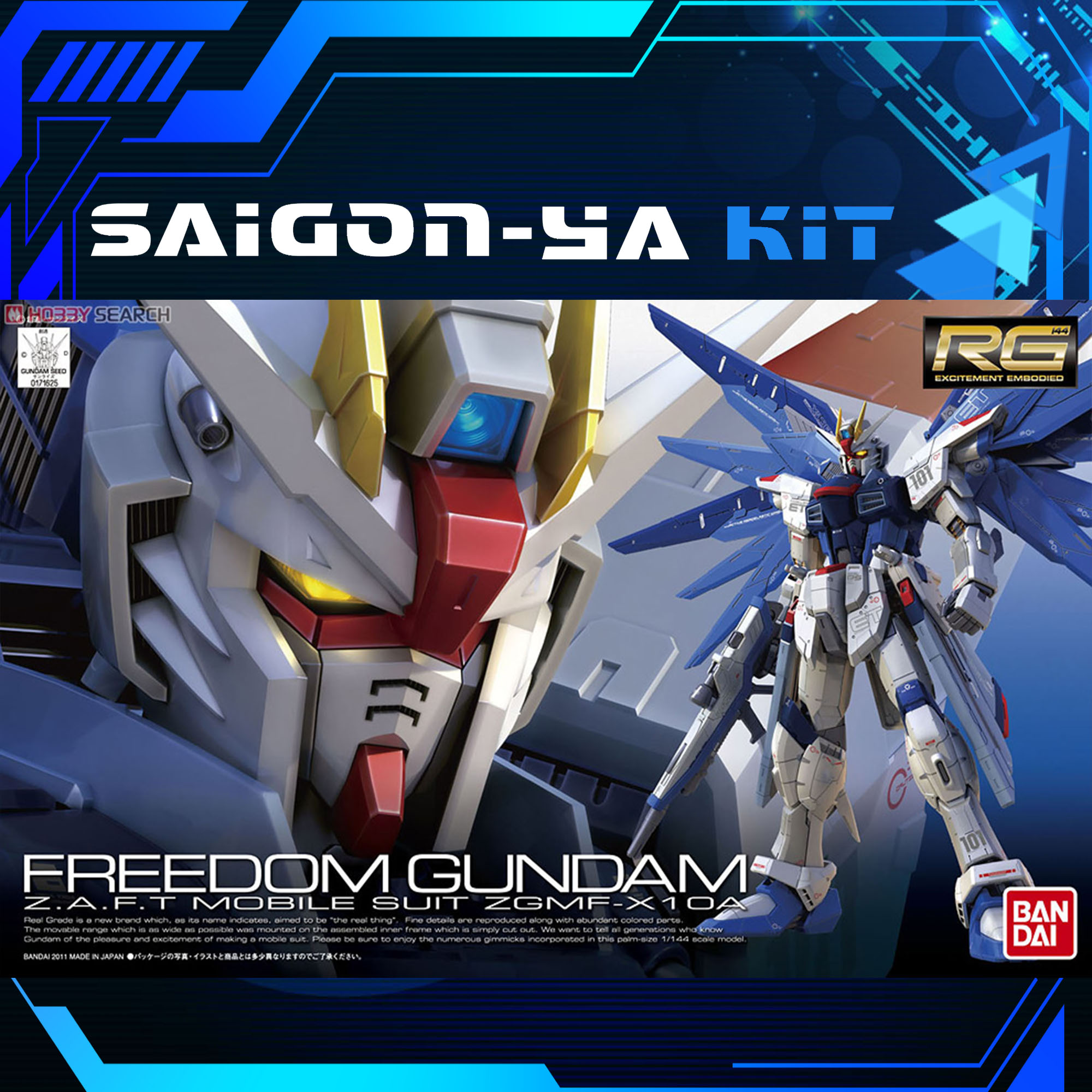[RG] Mô hình Freedom Gundam