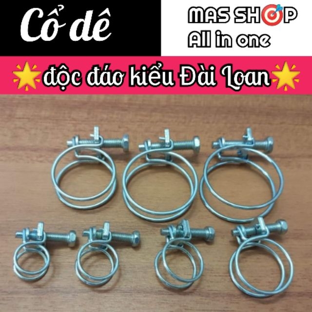 Cổ dê độc đáo Đài Loan - Siết chắc chắn và thẩm mỹ