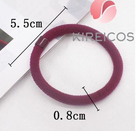 Set 10 Dây Cột Tóc Trơn Hàn Quốc - Màu Ngẫu Nhiên