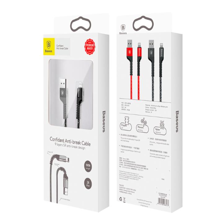 Cáp sạc nhanh Lightning cho iphone, ipad Baseus CALZJ dài 1,5m