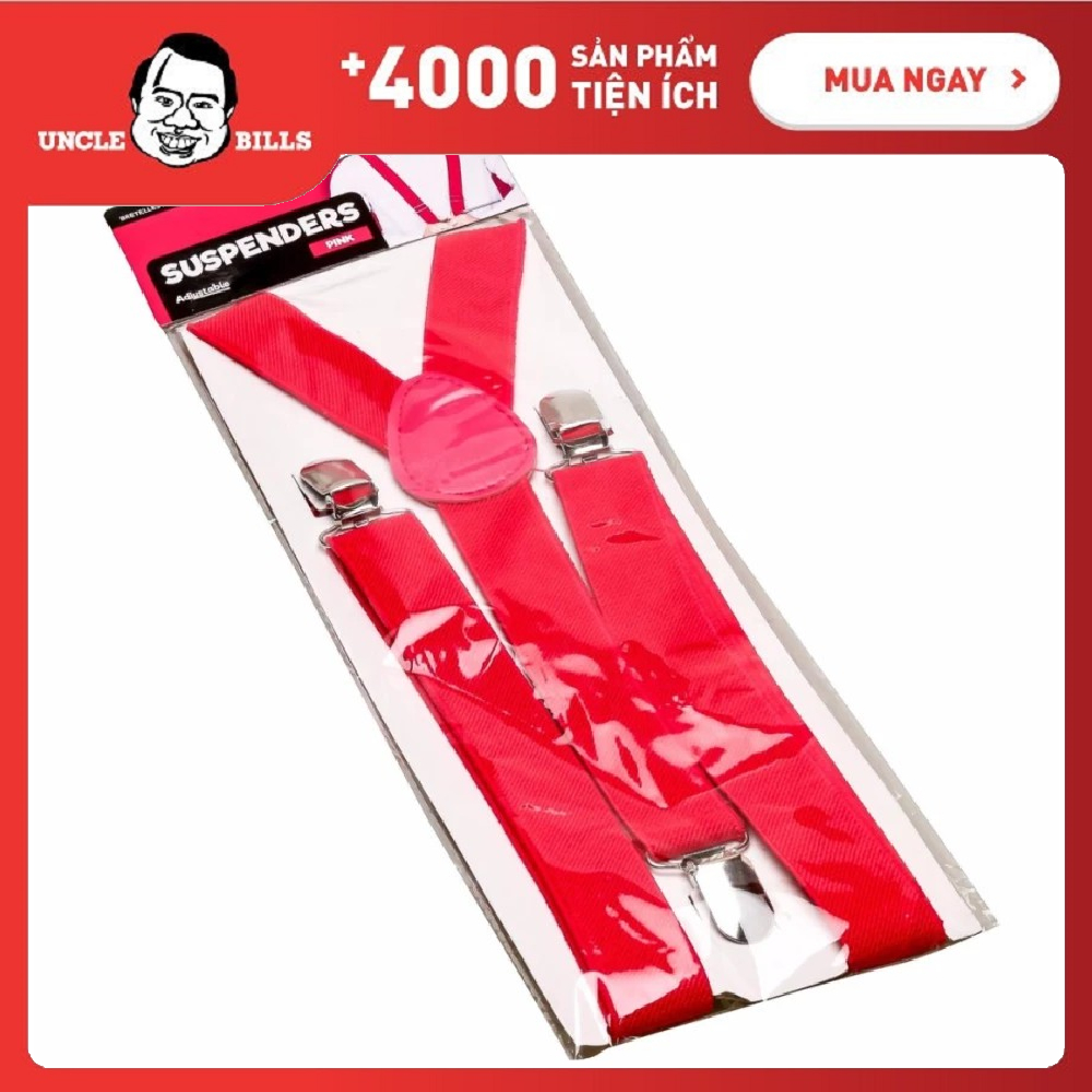 Dây đeo quần màu hồng UBL YD0073