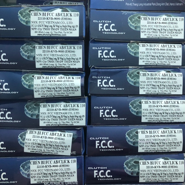 Bộ nồi trước AB 110. ( chén đựng bi) FCC