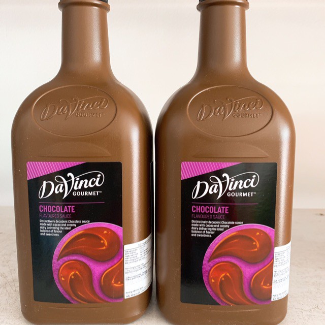 Dvg Chocolate Sauce 2L (Sốt Chocolate Hiệu Dvg Chai 2L- 2,6Kg)