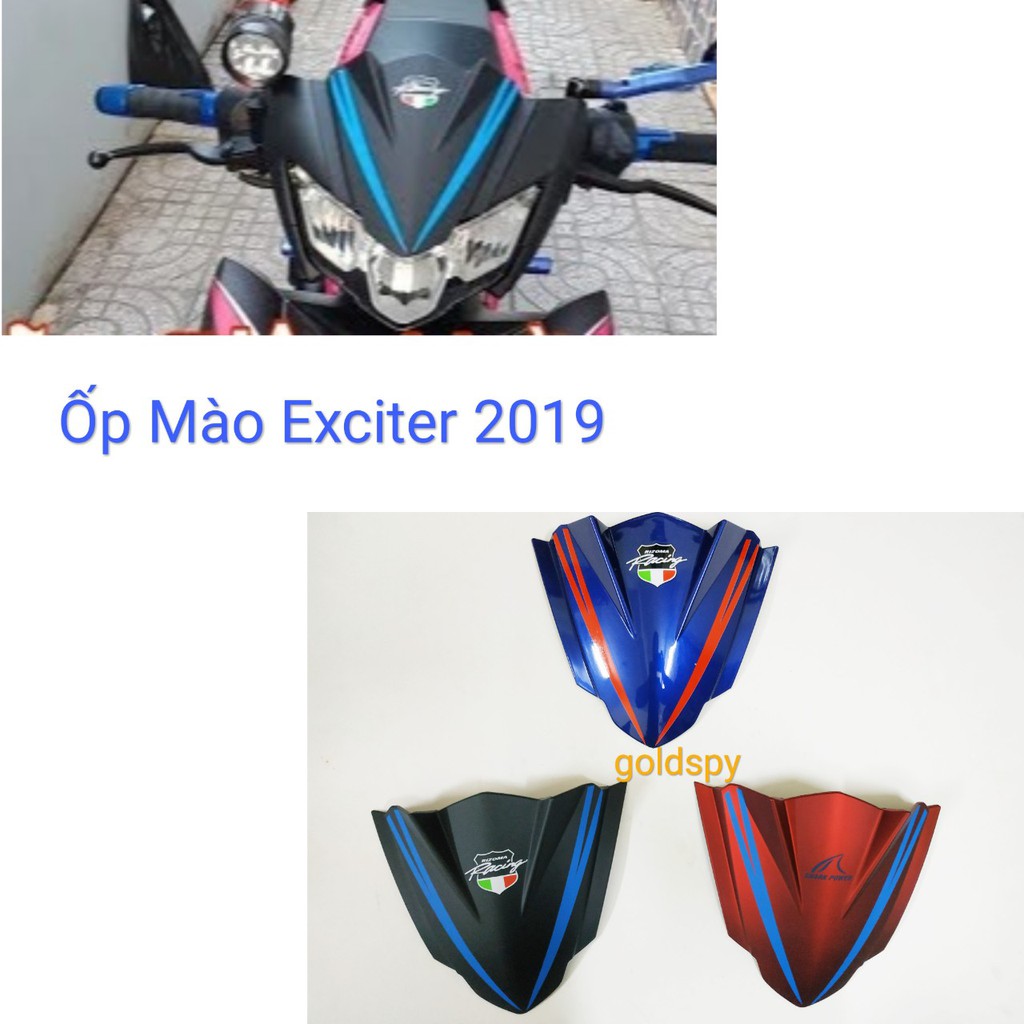 Ốp mào exciter 150 - đời 2019 - ốp đầu
