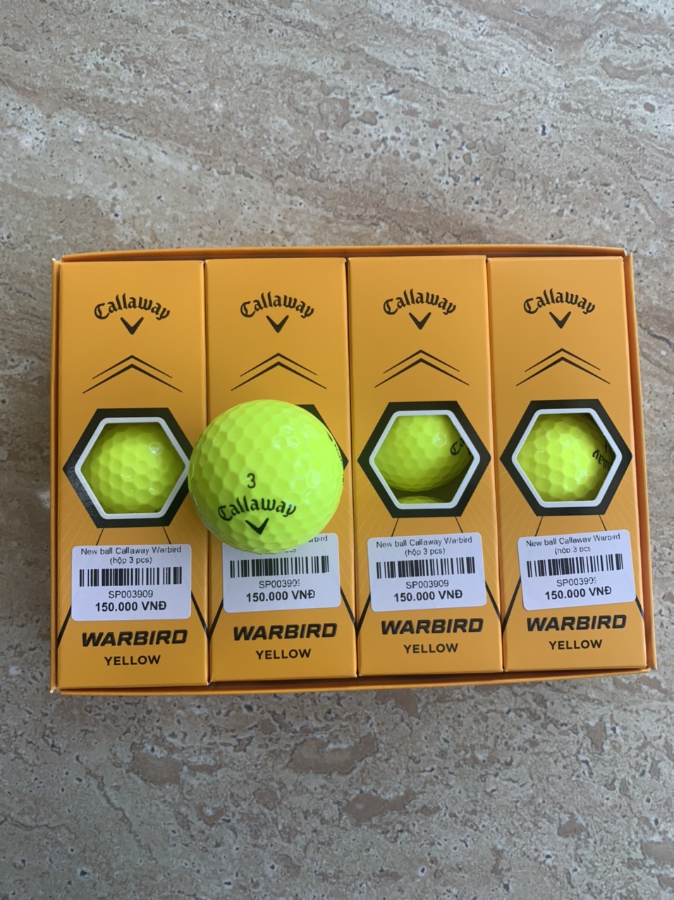 Bóng Golf Callaway Warbird Chính hãng 100% - new golf ball