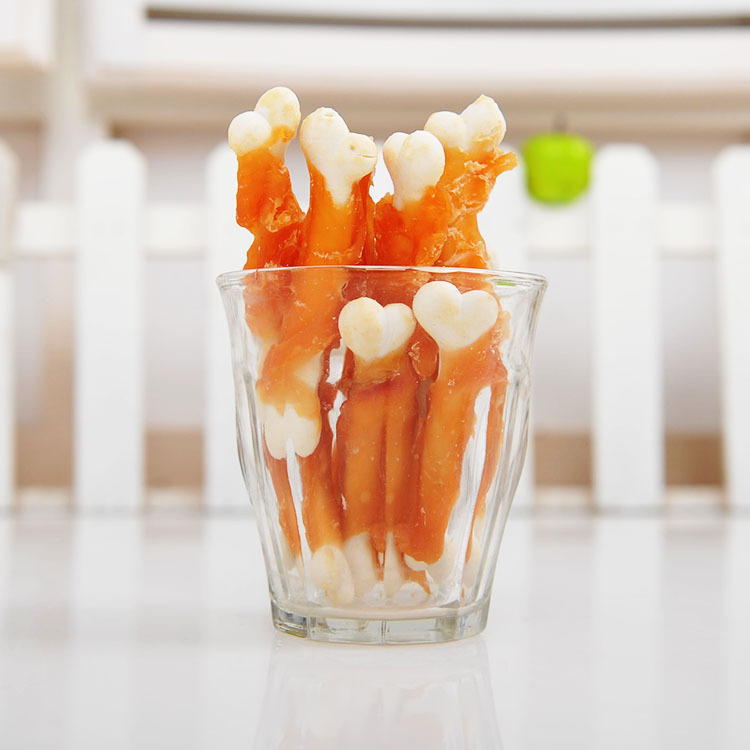 Bánh Thưởng Cho Chó ức gà, ức vịt, thịt bò miếng Gói 100gr