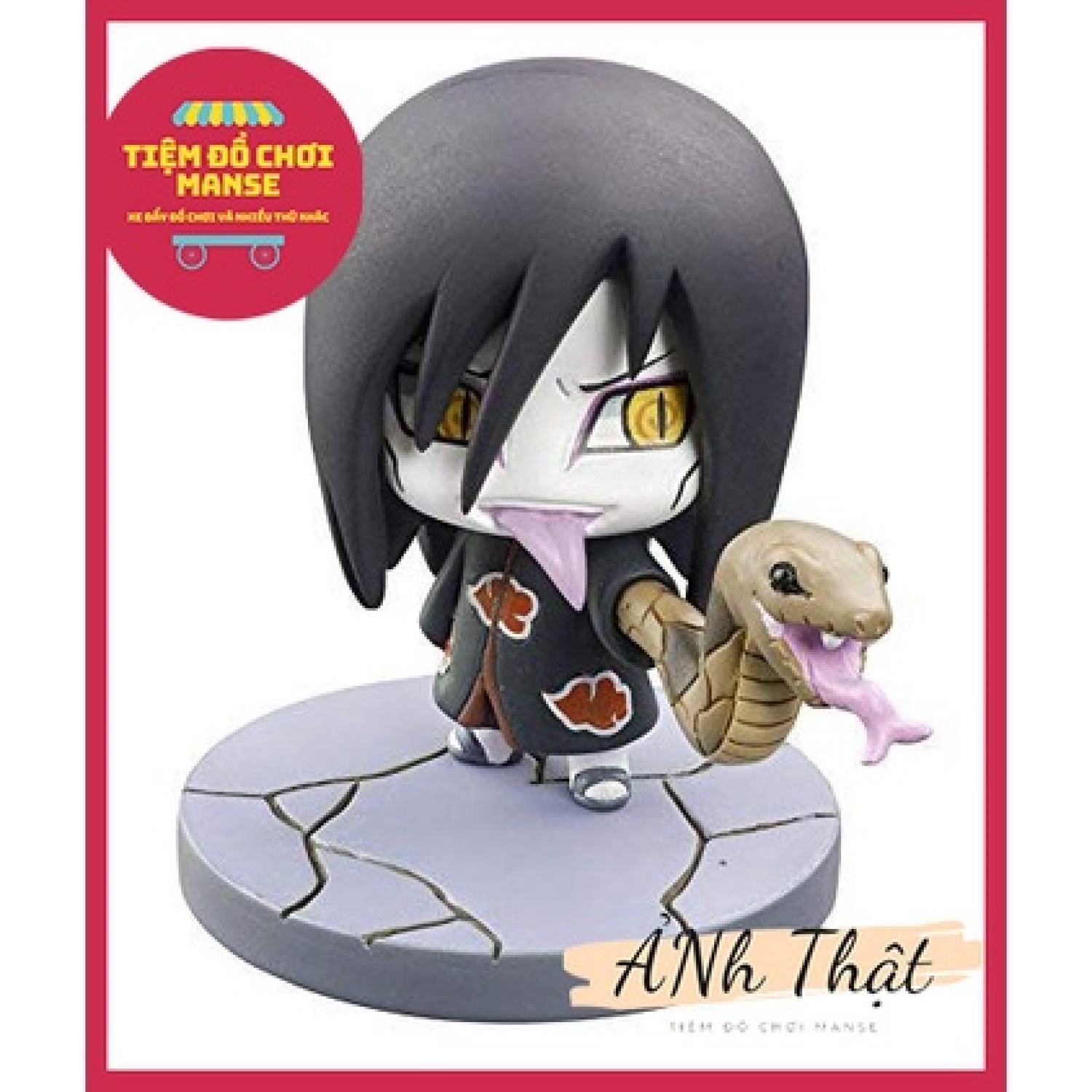 Mô Hình Chibi Naruto Sasuke Kakashi Itachi Orochimaru Kisame