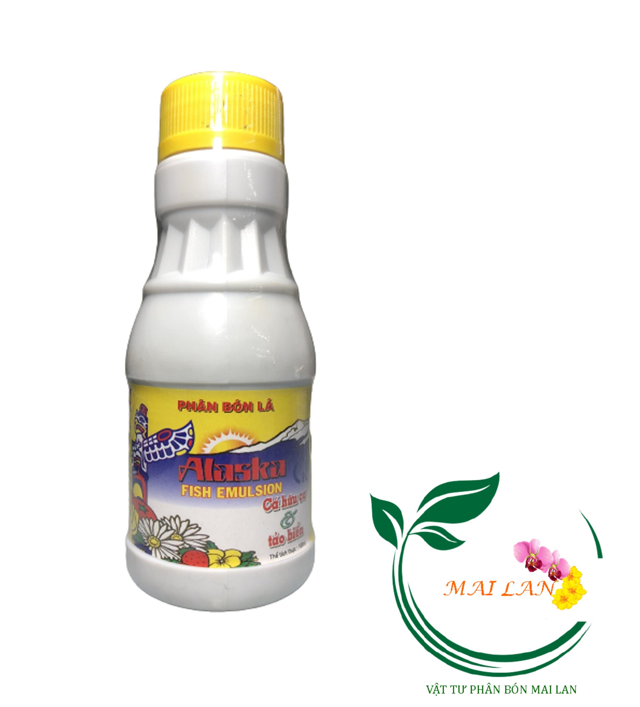 Phân Bón Lá Cá Alaska - Cá Hữu Cơ & Tảo Biển - #044A# 100ml
