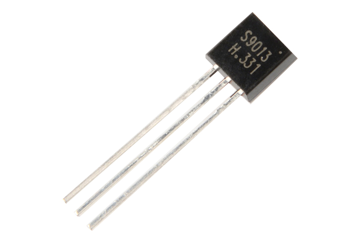 50con transistor s9013 to-92 trans npn 05a 20v